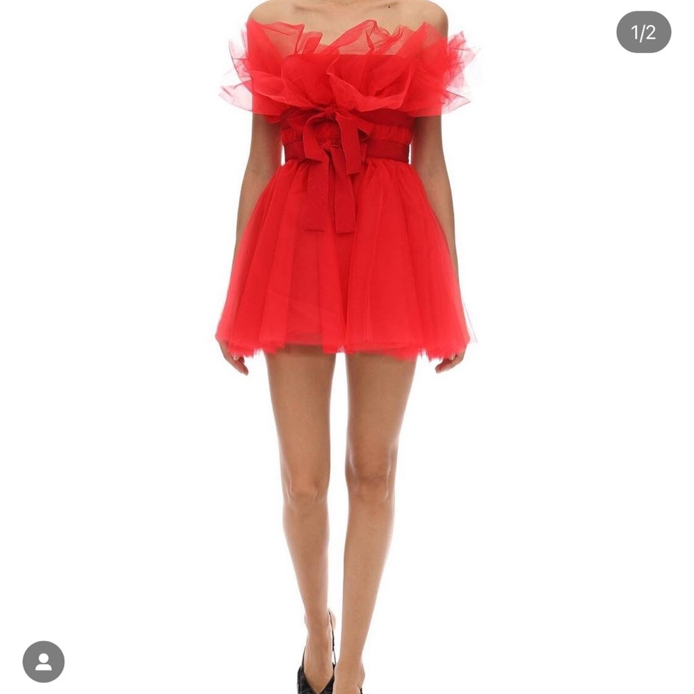 Brognano Mini Tulle Dress